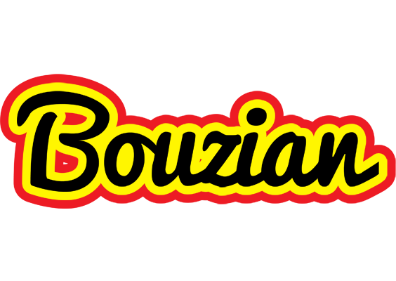 Bouzian flaming logo