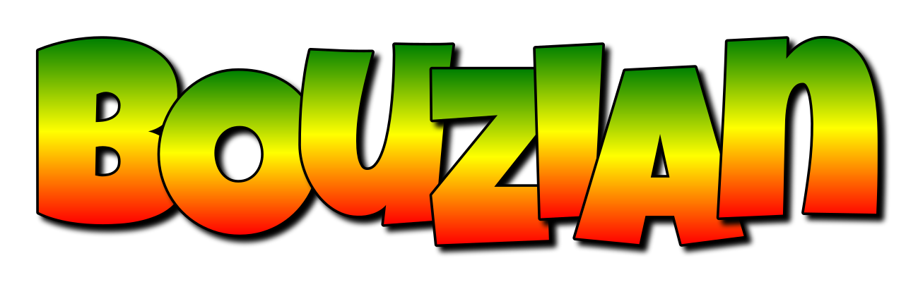 Bouzian mango logo