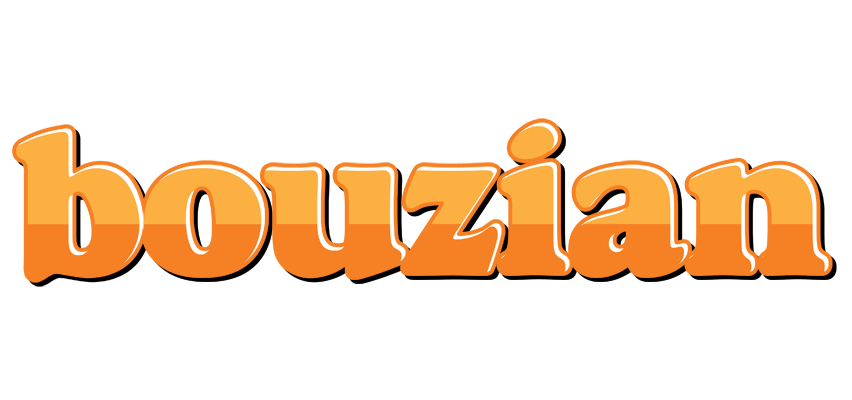 Bouzian orange logo