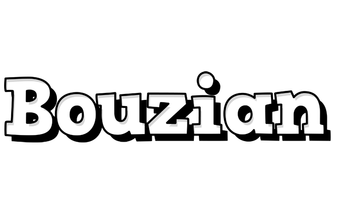 Bouzian snowing logo