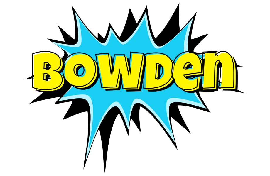 Bowden amazing logo