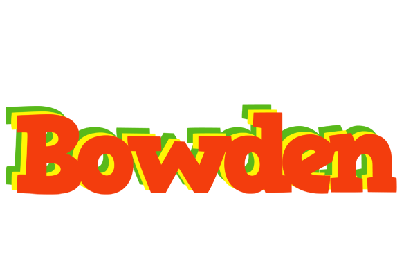 Bowden bbq logo