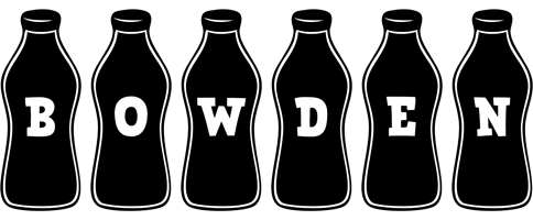 Bowden bottle logo