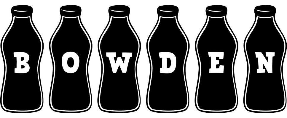 Bowden bottle logo