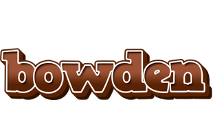 Bowden brownie logo