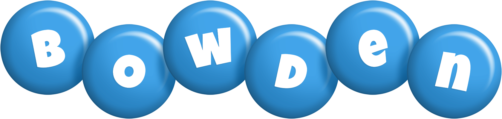 Bowden candy-blue logo