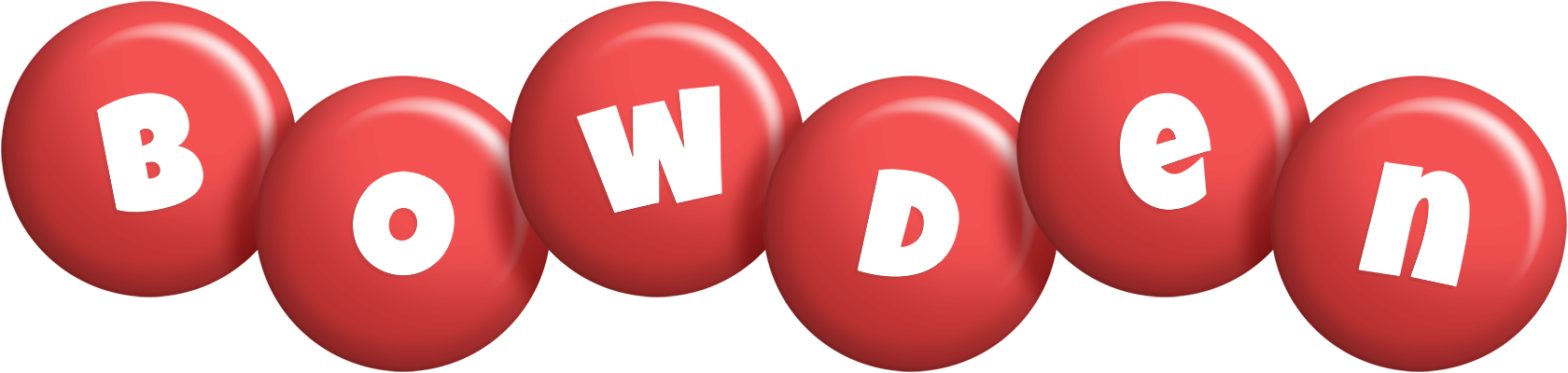 Bowden candy-red logo