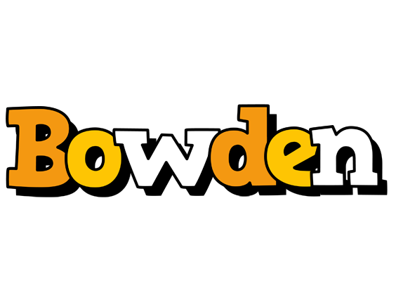 Bowden cartoon logo