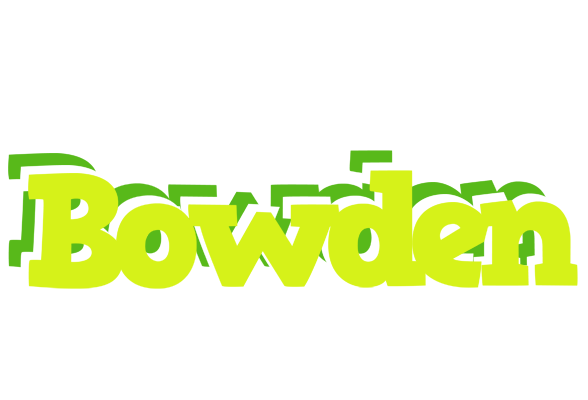 Bowden citrus logo