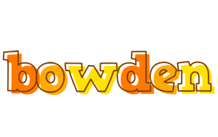 Bowden desert logo