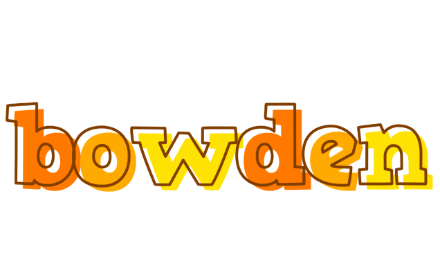 Bowden desert logo