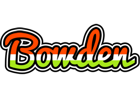 Bowden exotic logo