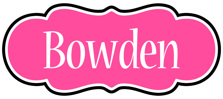 Bowden invitation logo