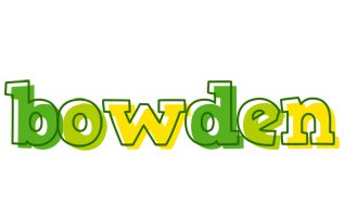 Bowden juice logo