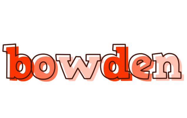 Bowden paint logo
