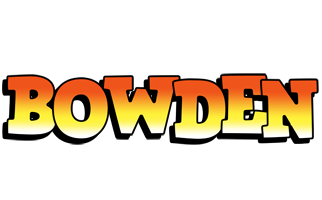 Bowden sunset logo