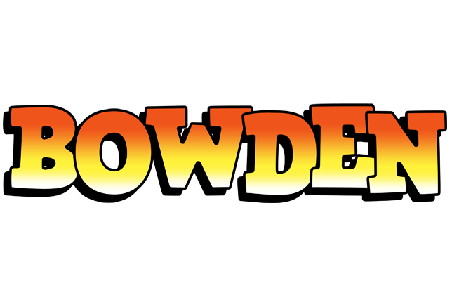 Bowden sunset logo