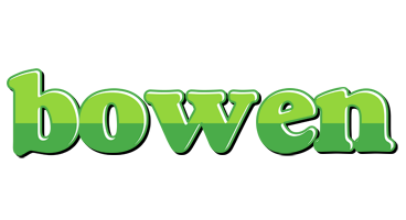 Bowen apple logo