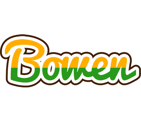 Bowen banana logo