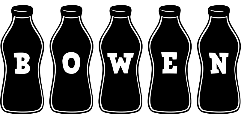 Bowen bottle logo