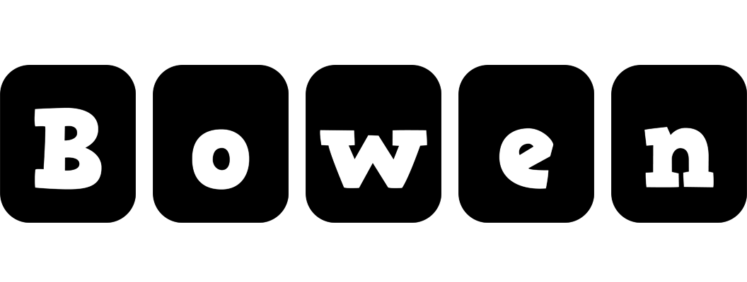 Bowen box logo