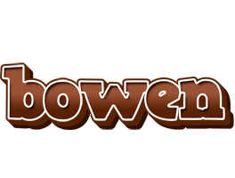 Bowen brownie logo