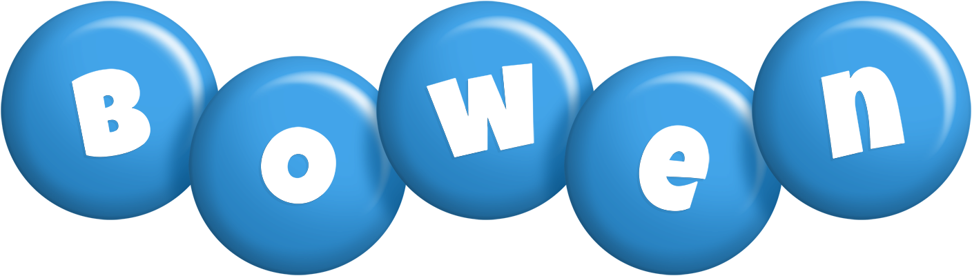 Bowen candy-blue logo
