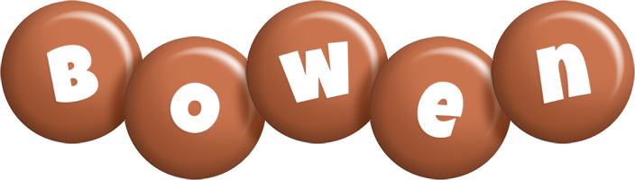 Bowen candy-brown logo