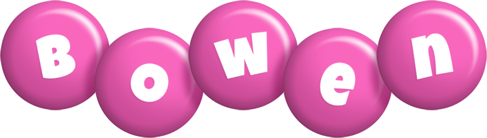 Bowen candy-pink logo