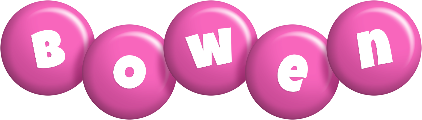 Bowen candy-pink logo