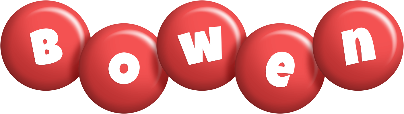 Bowen candy-red logo