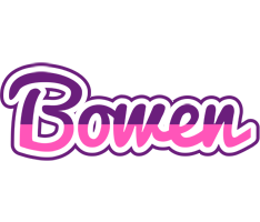 Bowen cheerful logo