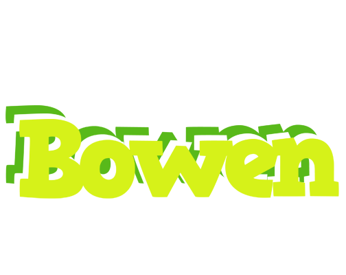 Bowen citrus logo