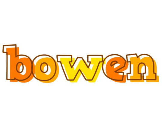 Bowen desert logo