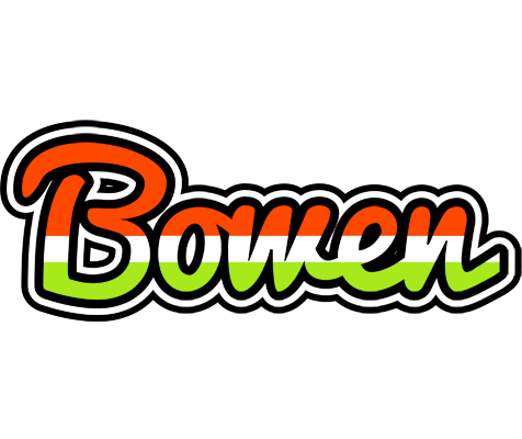 Bowen exotic logo
