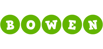 Bowen games logo