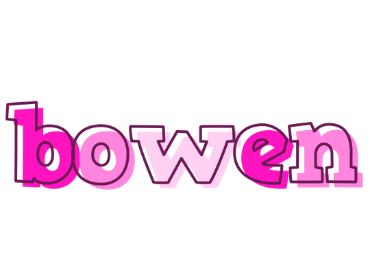 Bowen hello logo