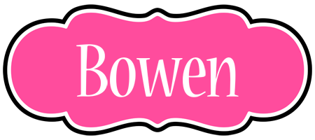 Bowen invitation logo