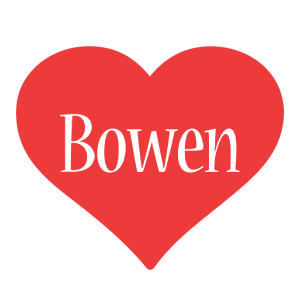 Bowen love logo