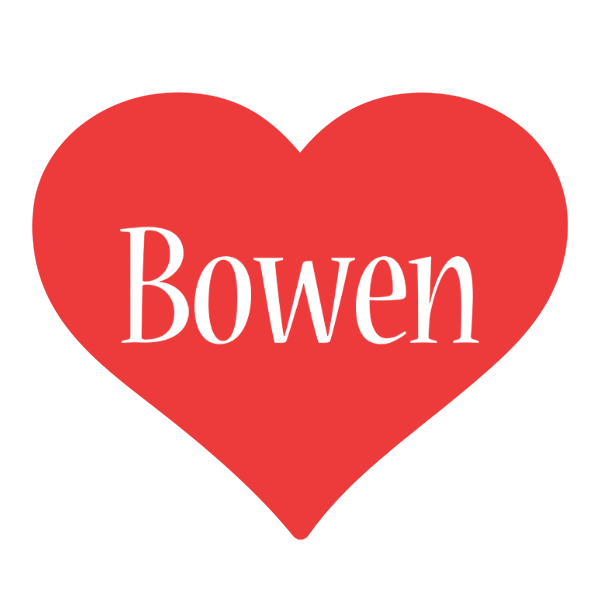 Bowen love logo