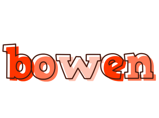 Bowen paint logo