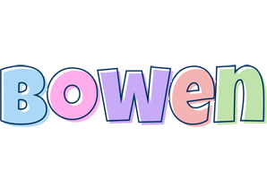 Bowen pastel logo