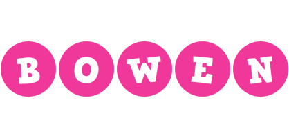 Bowen poker logo