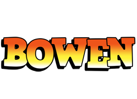 Bowen sunset logo