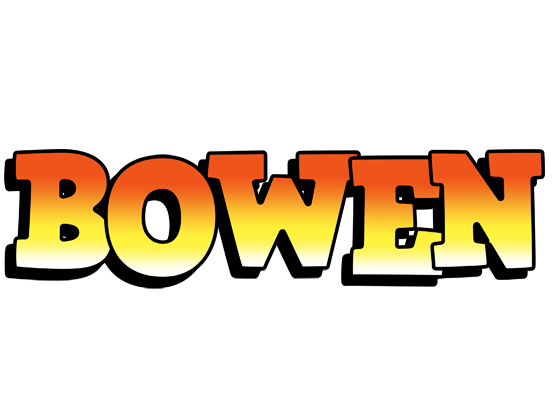 Bowen sunset logo