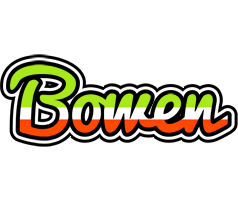 Bowen superfun logo