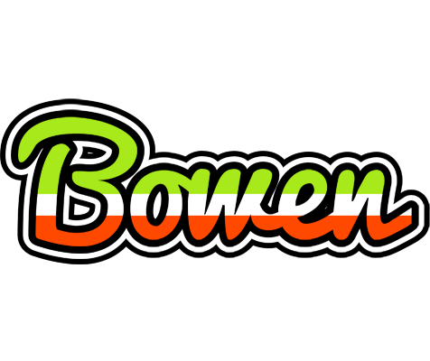 Bowen superfun logo