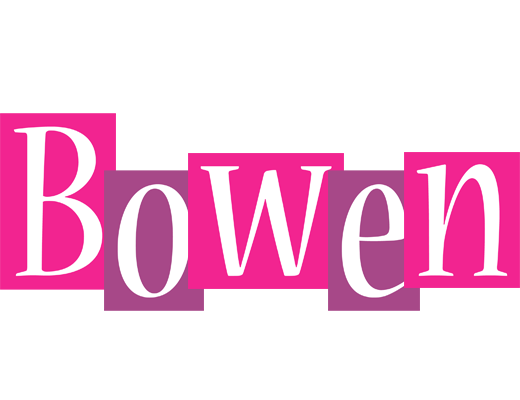 Bowen whine logo
