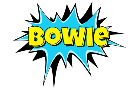 Bowie amazing logo