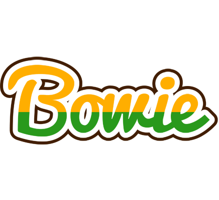 Bowie banana logo